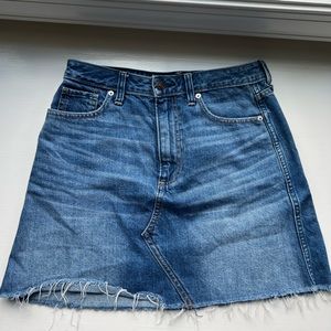 Abercrombie Jean skirt sz 27